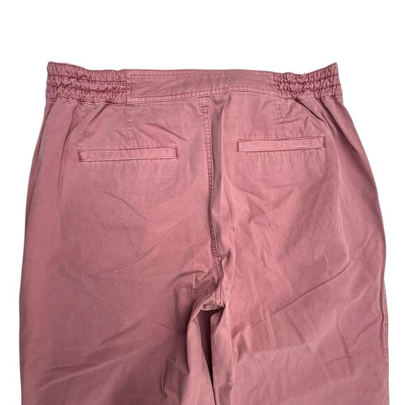 Sundance Mineral Wash Straight Leg Lightweight Chino Pants Women 12 Rose Pink - Picture 6 of 15